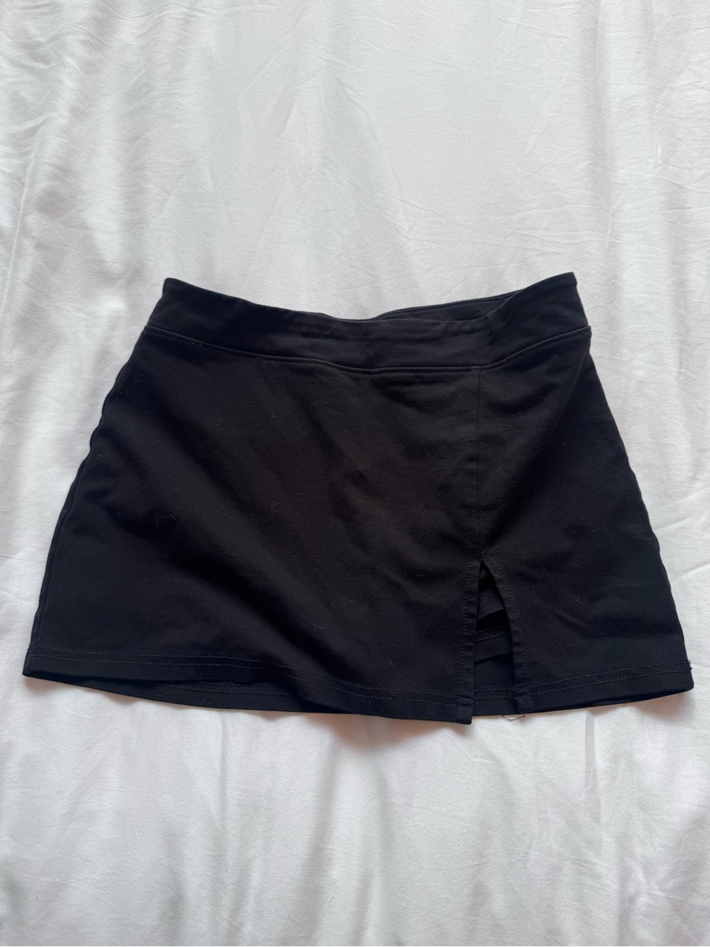 Urban Outfitters Black Mini Skirt with Side Slit